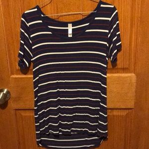 LulaRoe Striped Top